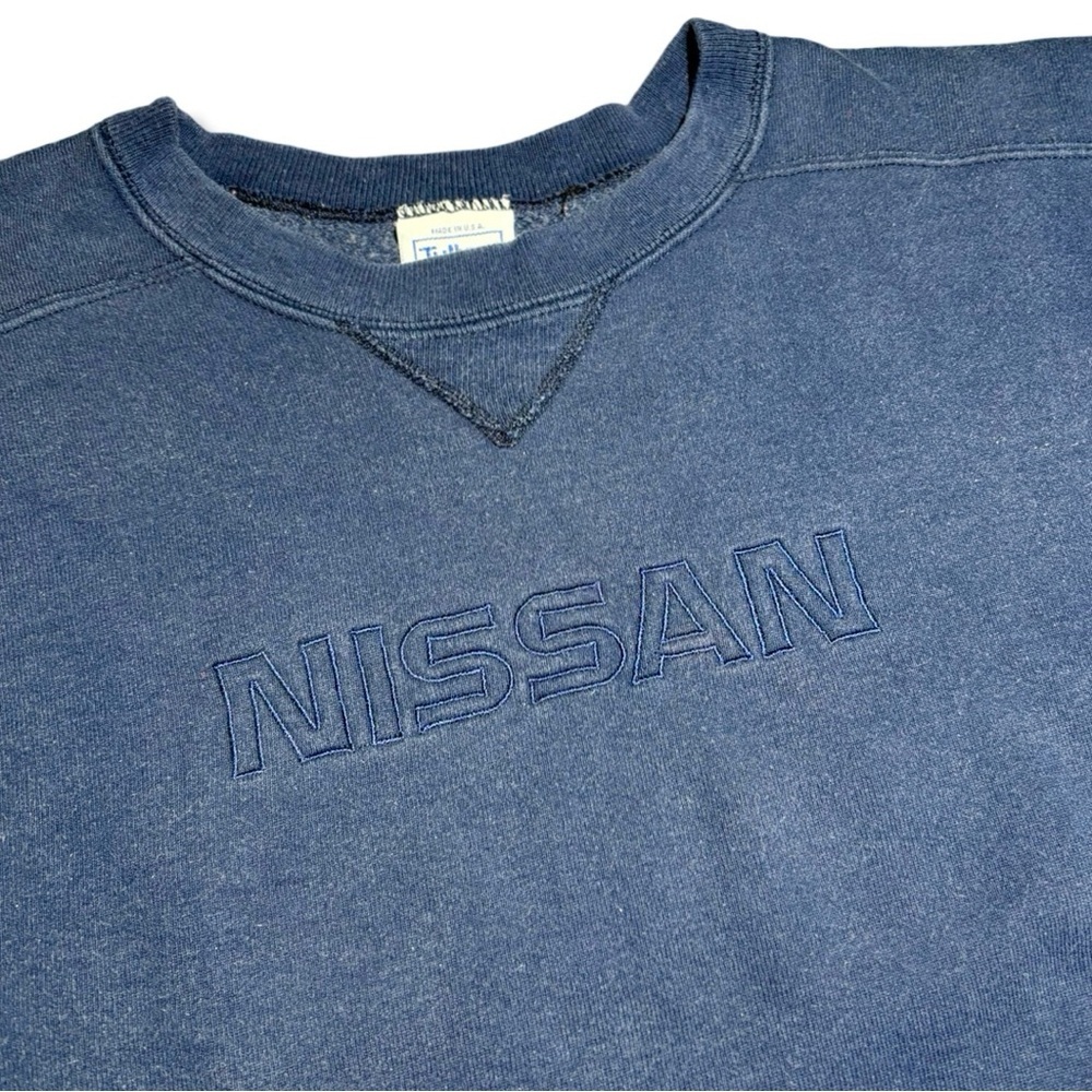 Vintage 90s Nissan Crewneck Sweatshirt - Picture 2 of 4